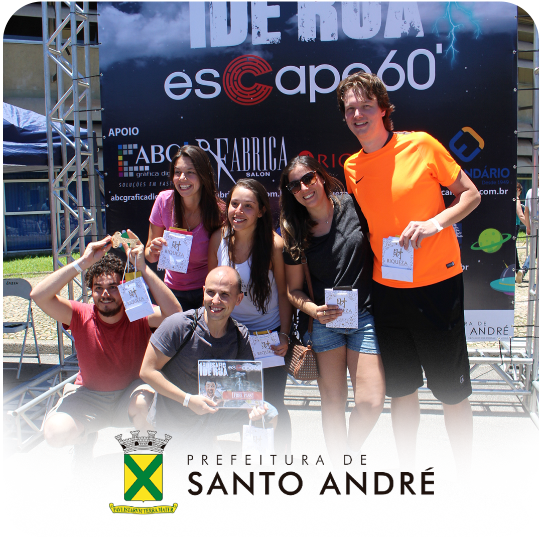 Desafio de rua em Santo André